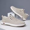 Men's Single Shoes Autumn and Winter New Little White Shoes Breathable Soft Sole Soft Surface Sports and Leisure Shoes