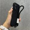 Luxury With Lanyard Magsafe Cortex Phone Case For iPhone 16 15PRO MAX 12 13 14 15 16 Pro Max Plus Magnetic Bumper Back Cover