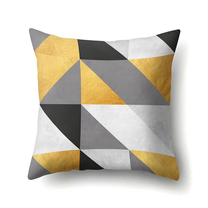Polyester Pillowcase Automobile Decoration Home Printed Pillowcase