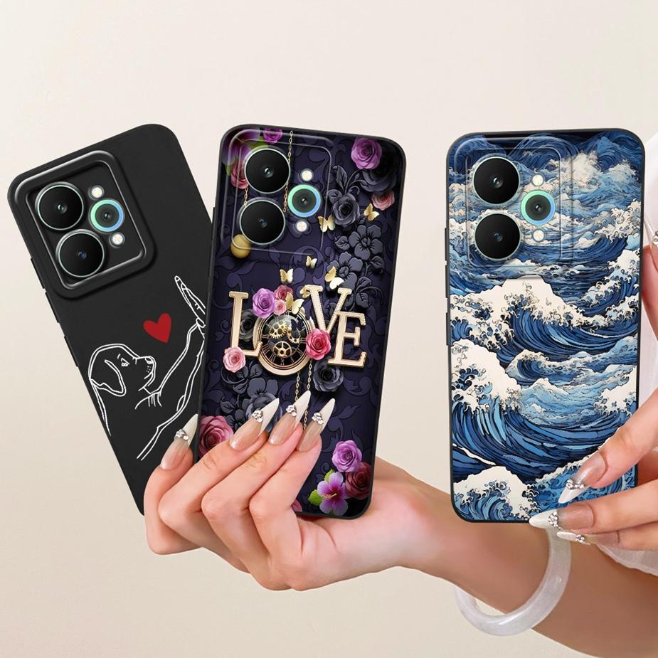 For Realme 15 Pro Case Realme15 RMX5106 Cute Rabbit Cartoon Cover Soft TPU Phone Case For Realme 15T Realme15T 5G RMX5111 Fundas