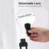 Magnifier Hands Free Magnifying Glass 5X Reading Neck Wear Flexible Gooseneck Magnifier with Detachable Lens