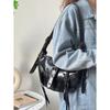 New Style Handheld Rivet Single Shoulder Crossbody Bag for Women Fashionable Trendy Large Capacity Stylish Versatile Crossbody Bag