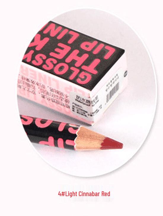Midnight Black Waterproof Lip Liner - Long-lasting, Non-smudging, Nude Definition #1625