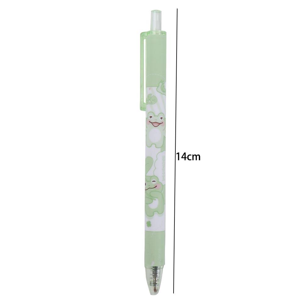 School Supplies Funny Press Office Gift Frog Manual Gel Pens Sign Pen Black Ink Pens Neutral Pen
