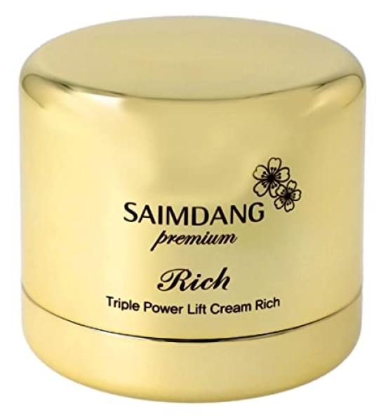 Saimdang Premium Triple Power Lift Cream Rich 80g Large Capacity Increased Size [Beauty Cream]