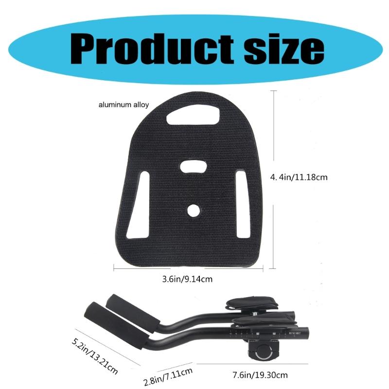 Bicycles Armrest Handlebars Rest Rod Aluminum Alloy Armrest Rod Mountain Bike Rest Handlebar Easy To Install