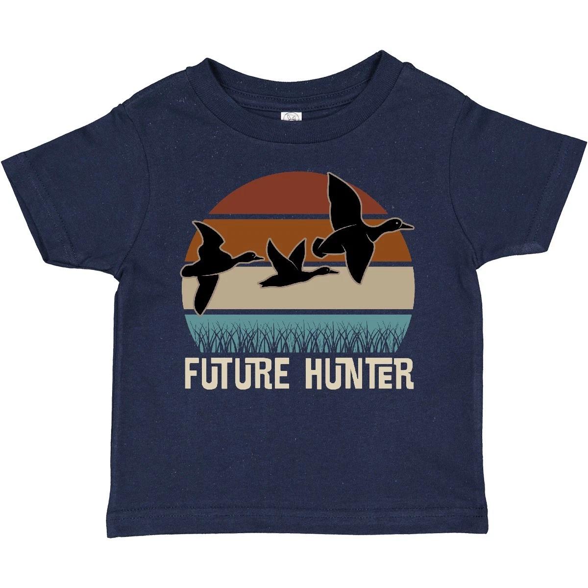 Inktastic Duck Hunting Future Hunter Toddler T-Shirt Child Preschooler Kid Hws 160