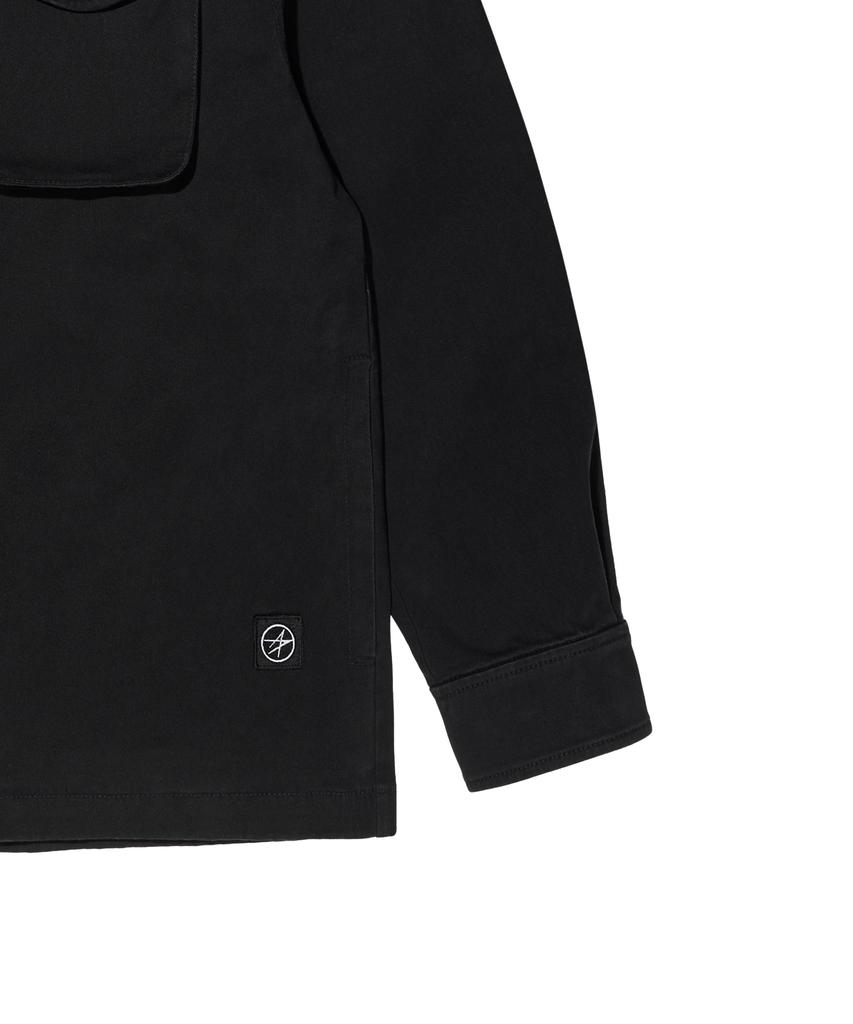 Loghideumatin Lm Cotton Washing Shirt Jacket (Black)