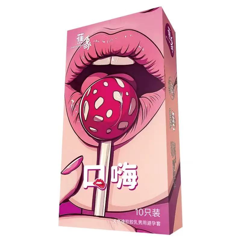10PCS Oral Sex Kondome Erwachsene Spielzeug Für Männer 18 + Penis Sleeve Ultra Dünne Glatte Duldet für Erwachsene Sex Produkte