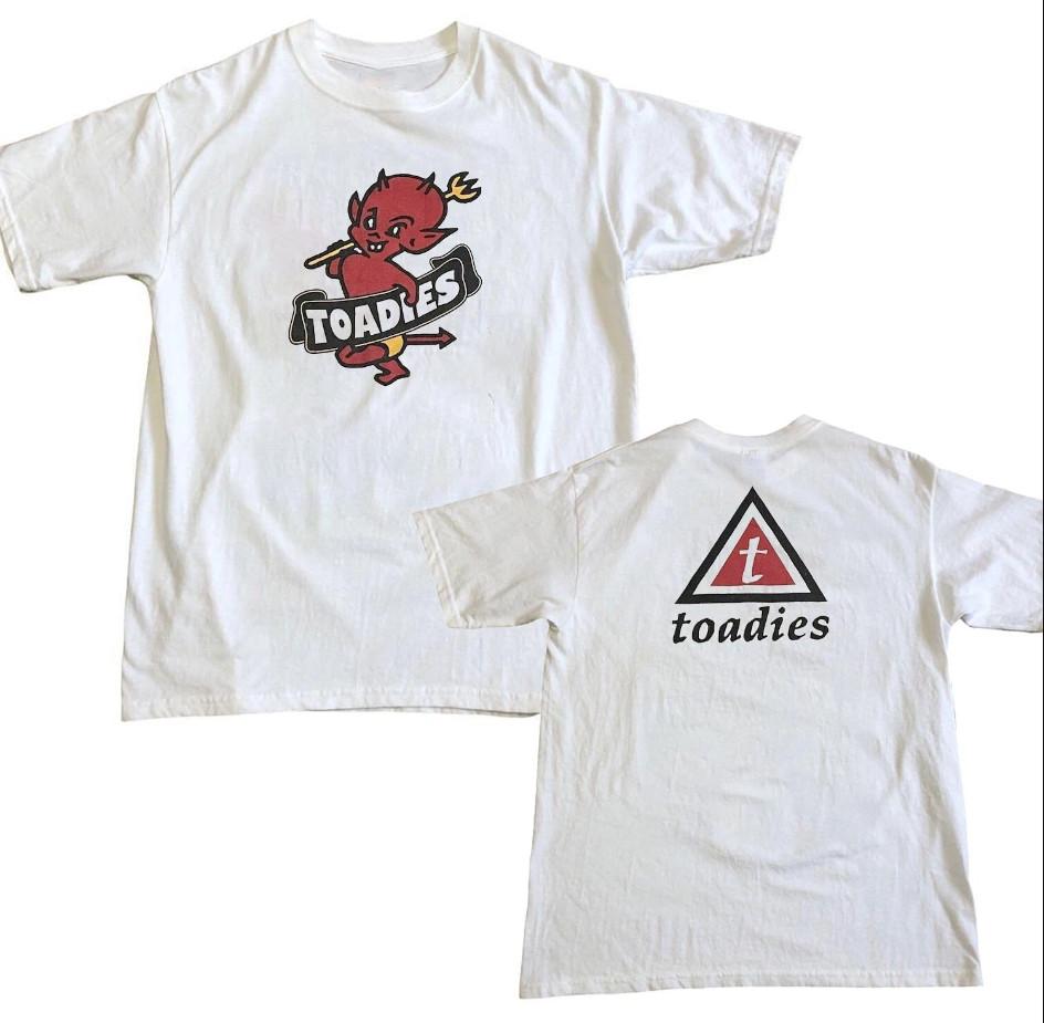 The Toadies Rubberneck Band Tour T Shirt Mens Graphic Devil White XXXL