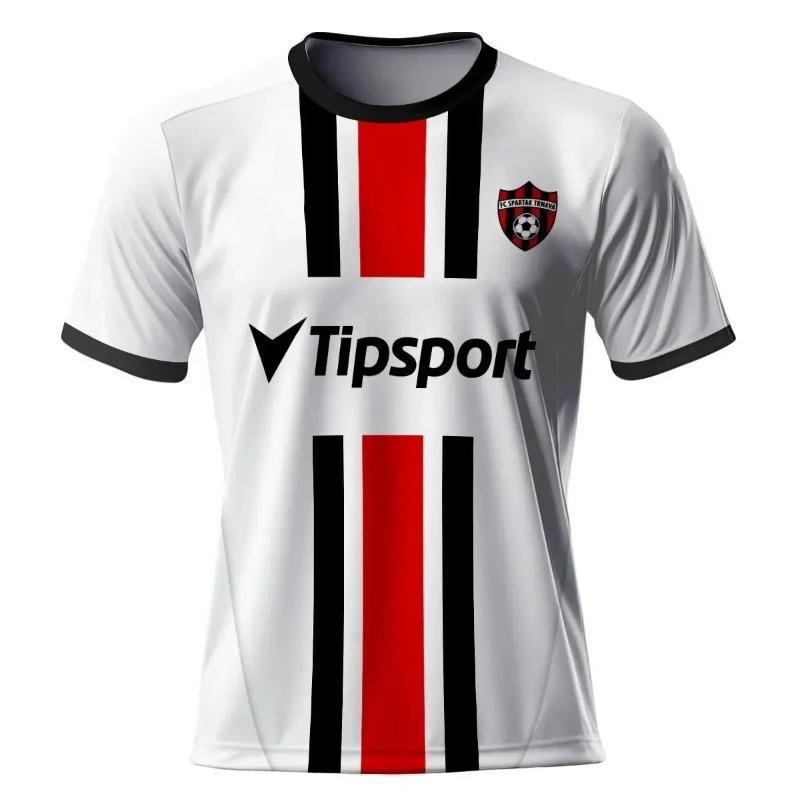 2026 Rayo Vallecano Heimfußballtrikot Herren Kurzarm La Liga Fußballtrikot Schnelltrocknende Trainingsuniform Für Fußballfans