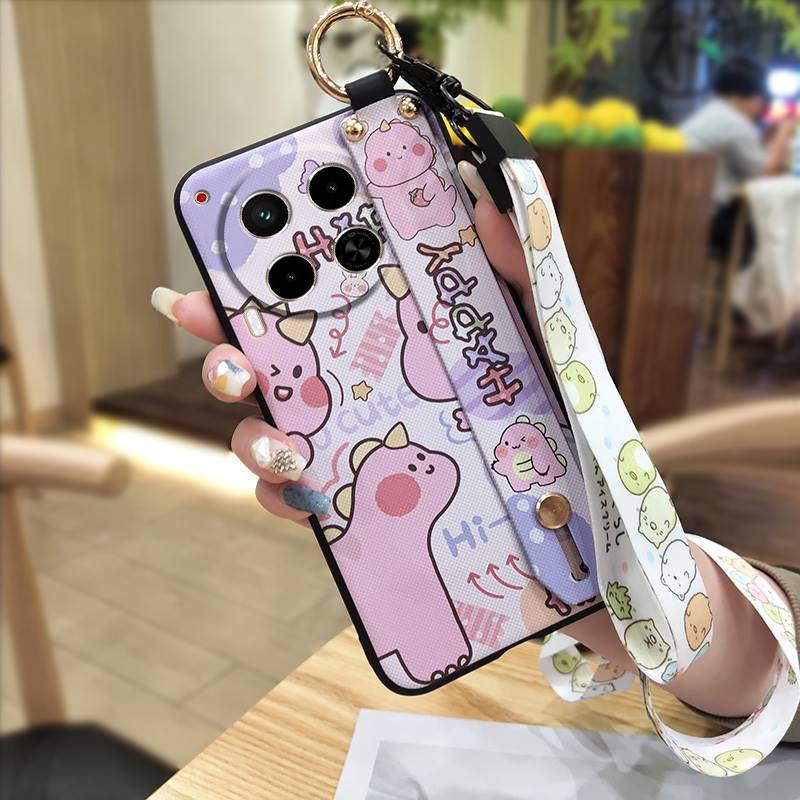 Waterproof Cartoon Phone Case For Tecno Camon30/4G/5G/CL6/CL7 Dirt-resistant Soft Case Cute Ring Anti-dust Phone Holder