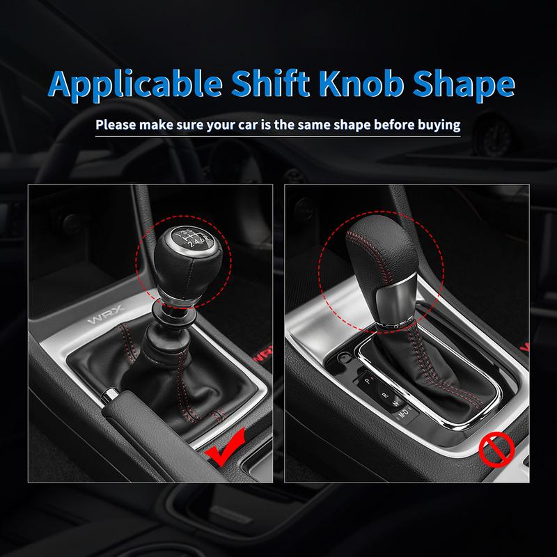 Real Soft Carbon Fiber For Subaru WRX 2015 2016 2017 2018 2019 2020 2021 Car Gear Shifter Panel Frame Interior Trim Cover 4pcs.