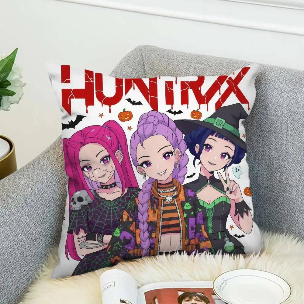 Kpop Demon Hunters Huntrix Pillowcase Things for the Room Body Pillow Cover Decorative Pillowcases Personalized Gifts Anime Home