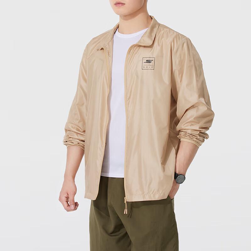 

Skechers Men s Stand-Collar Windbreaker Jacket S