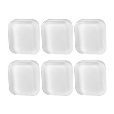 6pcs/set Easy To Install Silicone Guards Set of 6 Clear Wall Pads Versatile Wall Protectors Prevent Dents & Scratches