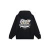 Li-Ning Golden Age Logo Print Hoodie Unisex Tops Black AWDT223-3