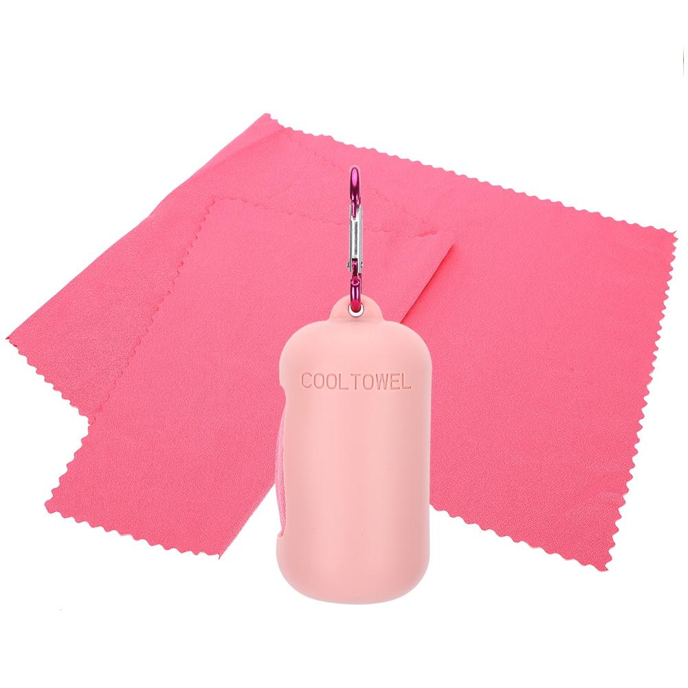Tragbares Mikrofaser Schnelltrocknendes Reise Sport Kühl Duschhandtuch für Outdoor Camping