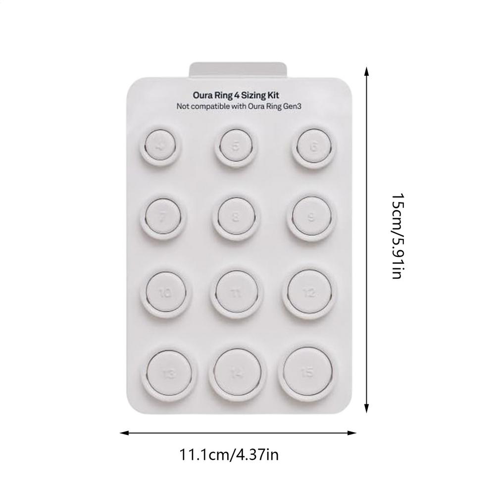 Ring Measuring Card Board Circumference Card Table Screening Tool Finger Circumference Accessories anti-scratch ring protector