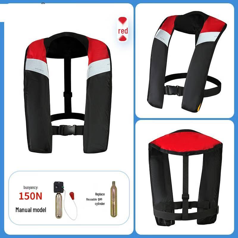 BAIZHOU Manual/Automatic Inflatable Life Vest One Size