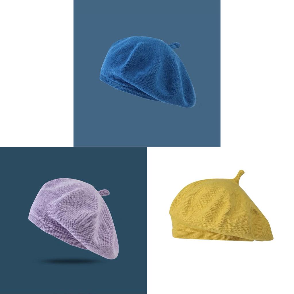 Cotton Beret Hat For Winter With Sun Protection And Breathability Perfect For Casual Wear