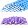 100Pcs/set Microbrush Applicators And Microfiber Wands | Designed for Eyelash Extensions, Nail Art, And Makeup Application