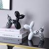 Balloon Dog Contemporary Resin Statue For Living Room Bar Table Decorations