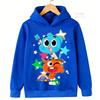 Podzimní Vtipné Dětské Mikiny The Amazing World Of Gumball Mikina s Kapucí Děti Kluci Dívky Grafická Ležérní Sportovní Mikina
