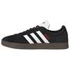 VL Court 2.0 Lifestyle Synthetic Leather Cushioning Low-Top Skate Shoes Unisex Sneakers Black White HQ1801