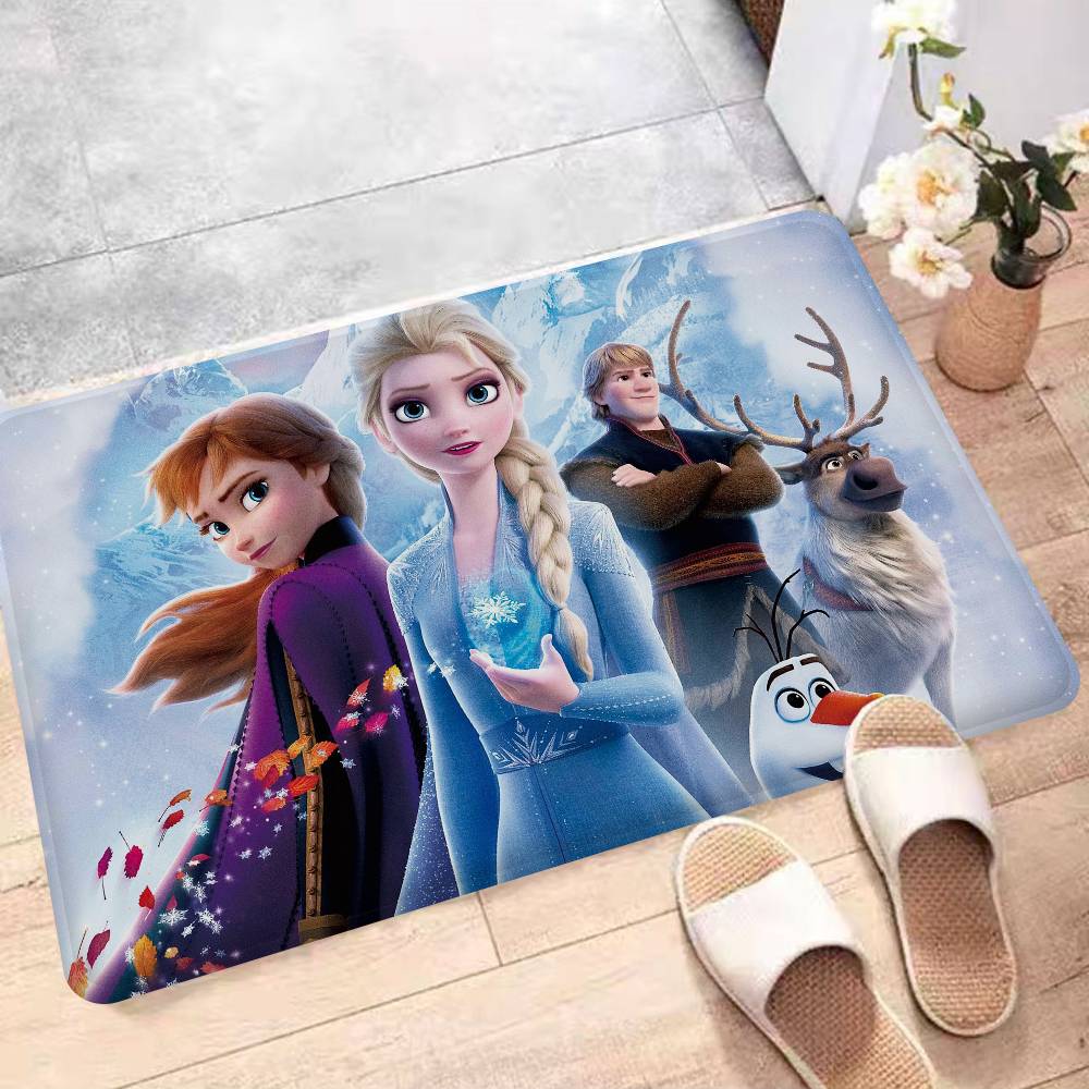 Film Cartoon F-Frozen Raummatten Waschbar Rutschfest Wohnzimmer Sofa Stühle Bereichsmatte Küche Alfombra