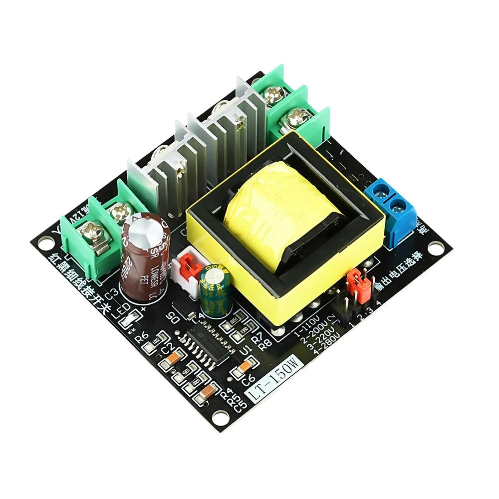 

150W Inverter Boost Converter DC 12V to AC 110V 220V Step UP Power Regulator Module High Frequency AC Output Transformer Board