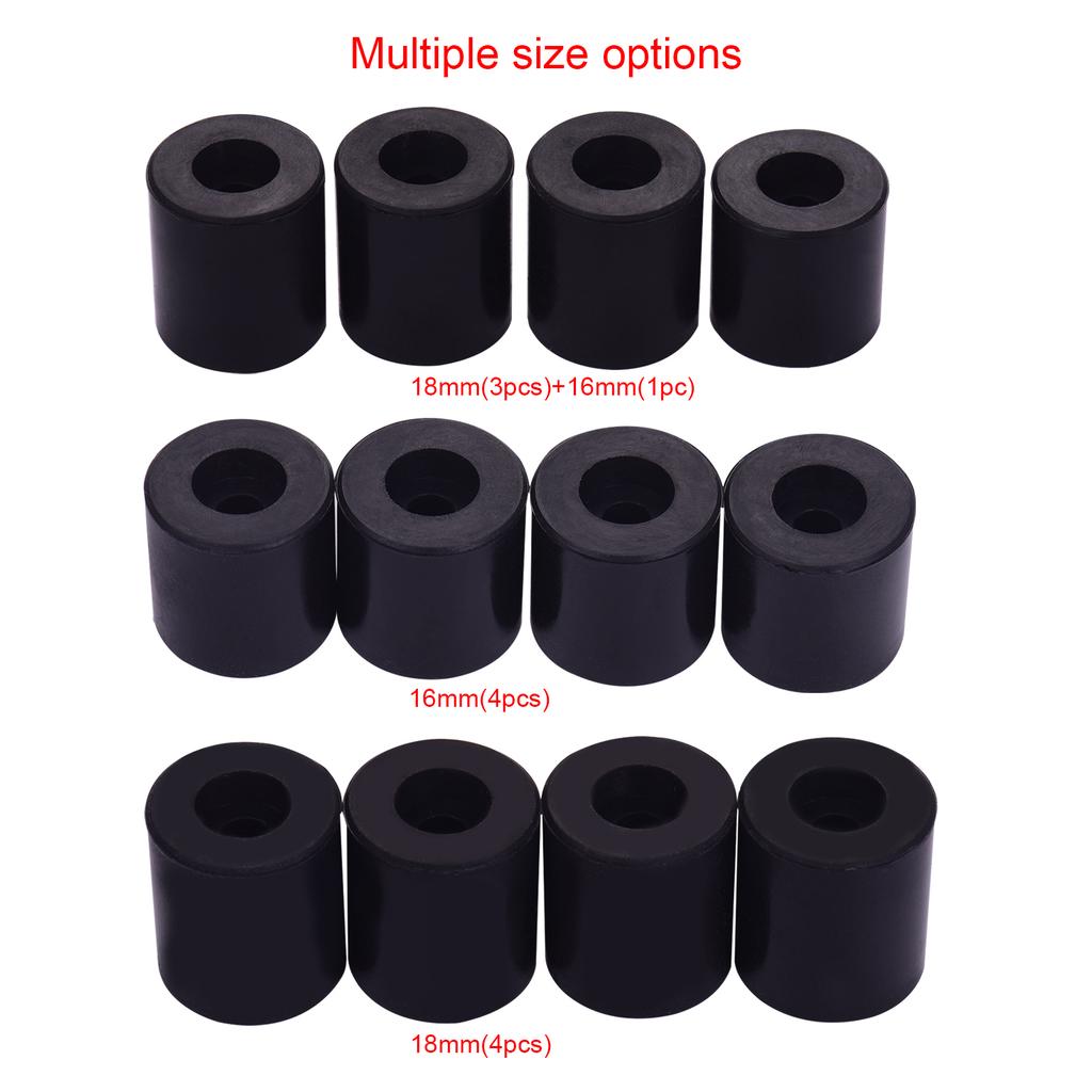 4ks Aibecy silikonová pevná distanční vložka pro montáž na horké lůžko pro 3D tiskárnu 18 mm