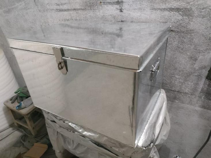 Galvanized White Iron Lockable Tool and Storage Box