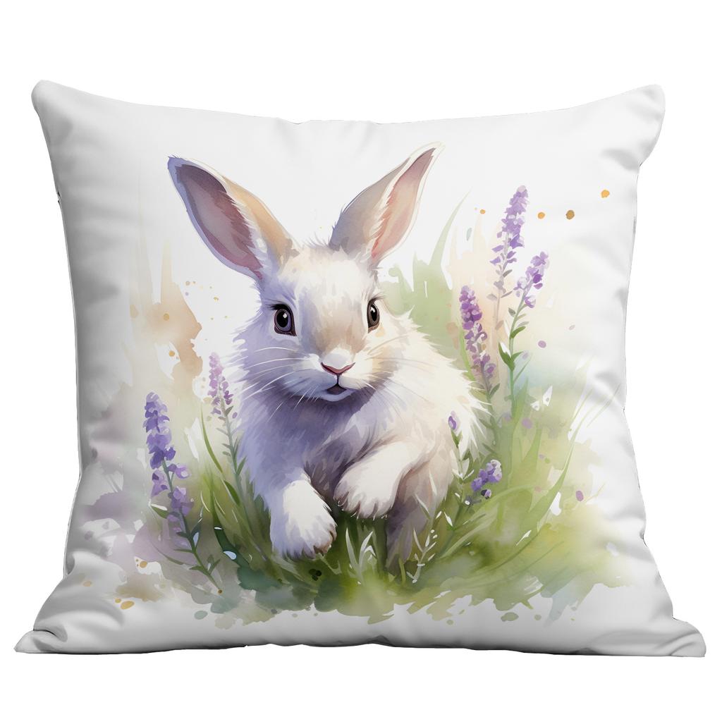 Hot Easter Bunny Purple Series Pillow Case with Pillow Case with A Variety of Pillow Covers Available