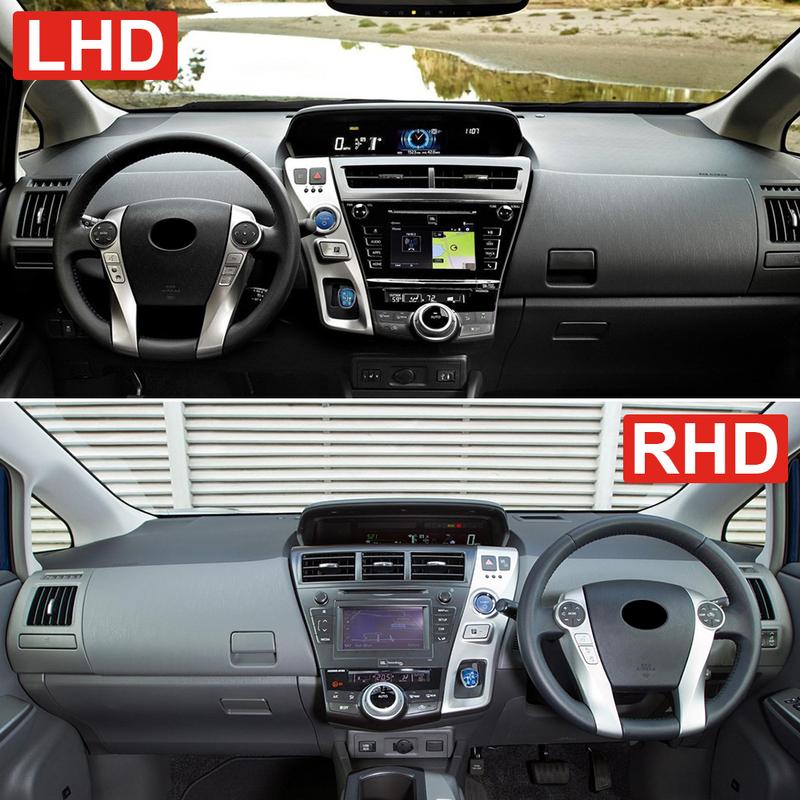 For Toyota Prius V Plus Alpha Hybrid 2012 2013 2014 2015 2016 2017 2018  Car Dashboard Cover Sun Shade Pad Accessories