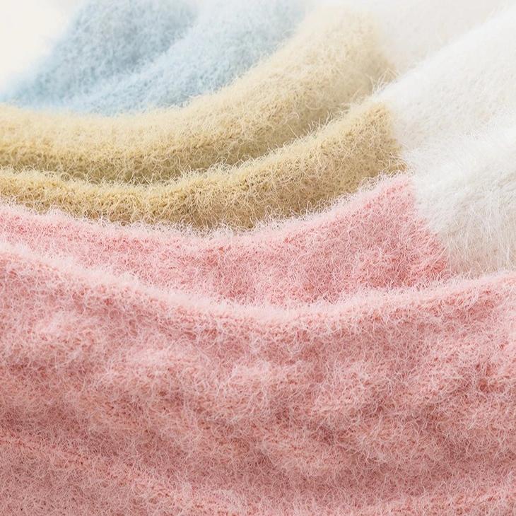 Winter Warm Cartoon Calf Sock for Infant Baby Sweet Toddler Mid-Calf with Animal Ears Seamless Toe Class A Newborn Infant Socks