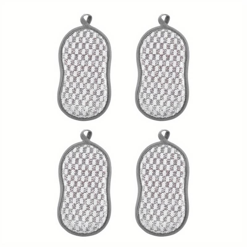 Dish Cloths Sponge Multi Purpose Cleaning Sponge For Tableware Pans And Pots Dishwashing Towels Double Sided Cleaning Brush Tool