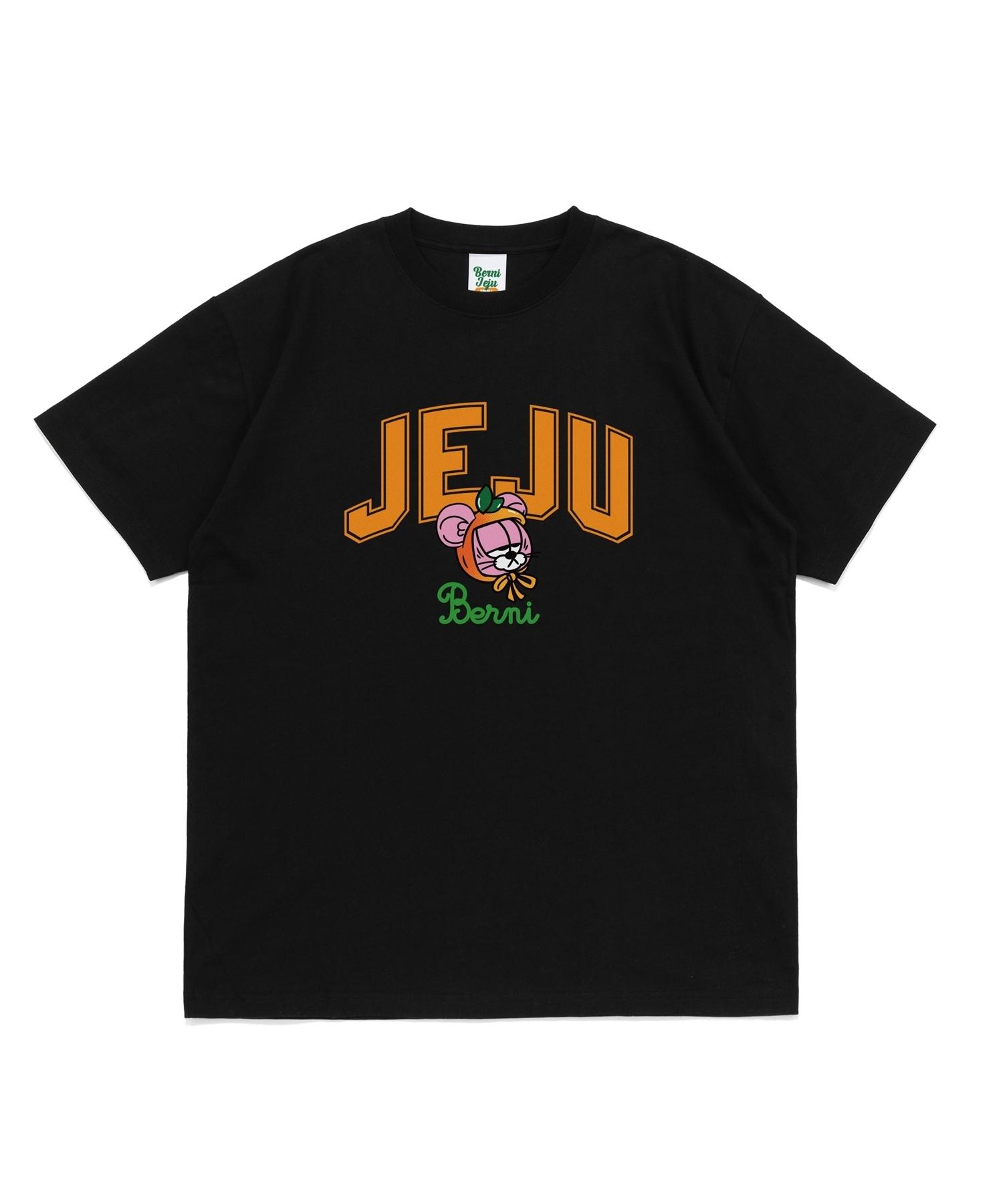 Bernie [Jeju Edition] Berni Face Jeju Big Logo Tee (Black) L