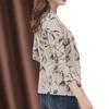 Automne Hiver Mode Hauts Dignifié Cranté Blazers Bouton Dame de Bureau Décontracté Coréen Femme Mince Imprimé Géométrique