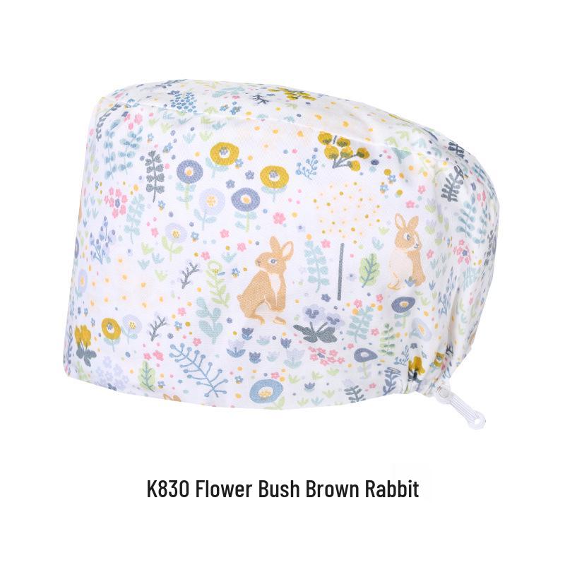 Oddychający Czysta Bawełna Czepek Chirurgiczny dla Lekarzy i Pielęgniarek