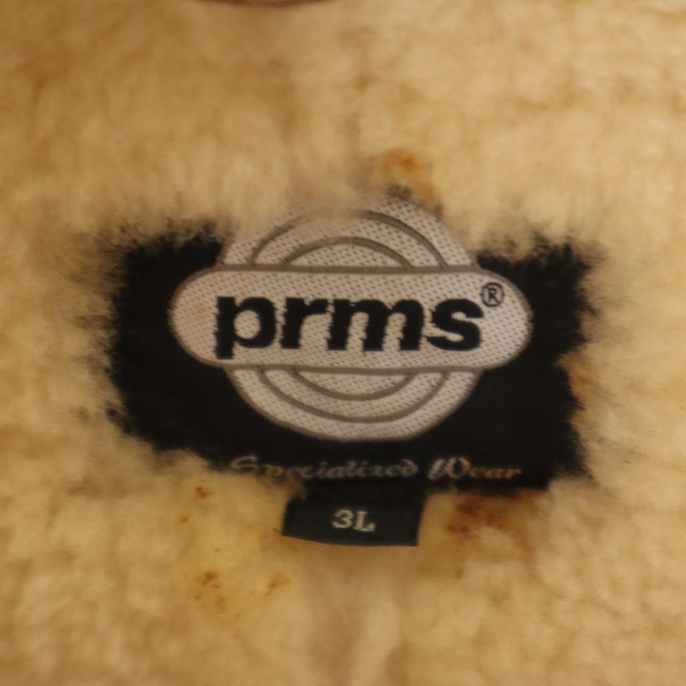 prms B-3 Mouton Flight jacket 3L Brown Biggs Men's Used