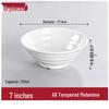 Langxi Thickened Melamine Bowl Set