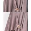 Plus Size Women V Neck Asymmetric Brushed Thermal Base Layer Top For Autumn Winter