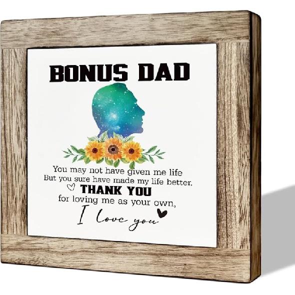 A Prayer for My Dad Sign for Father's Day, Wooden Box Signs for Home Decor, Farmhouse Decor for Dad Room, Sentimental Gift for Dad, Dad Birthday Gift