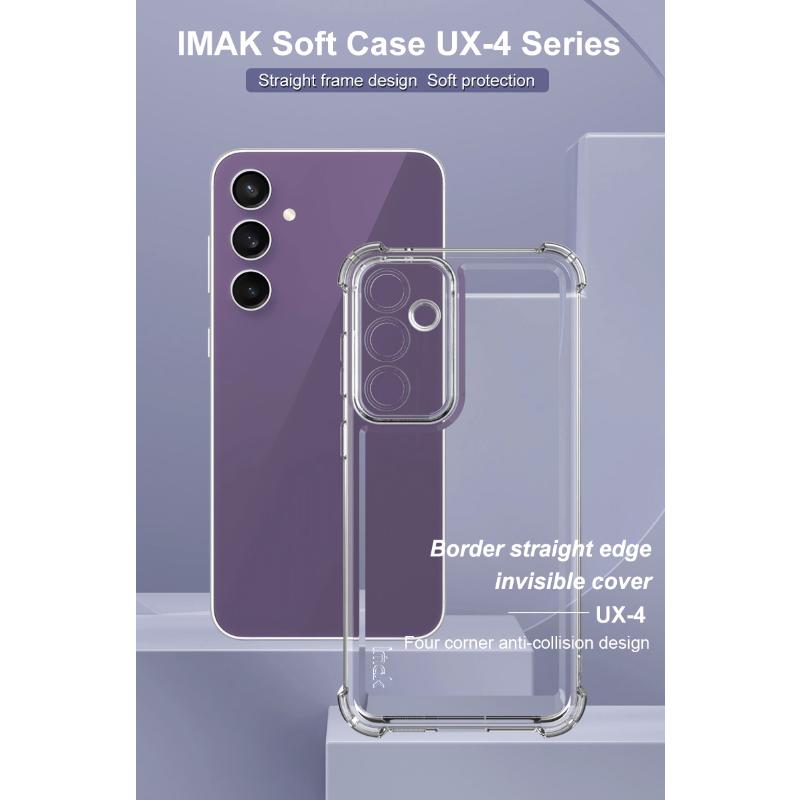 For Samsung Galaxy S23 FE 5G Phone Case IMAK UX-4 Shock-resistant Soft Case