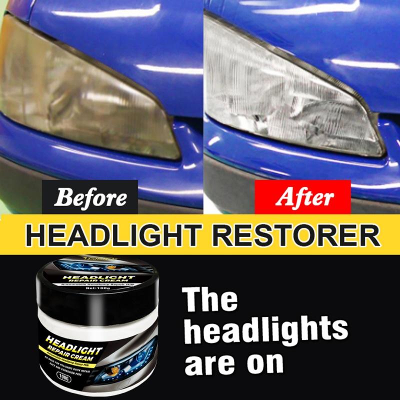 Car headlight polish, antioxidant and scratch repair, PVC plastic polishing, suitable for car light maintenance and care