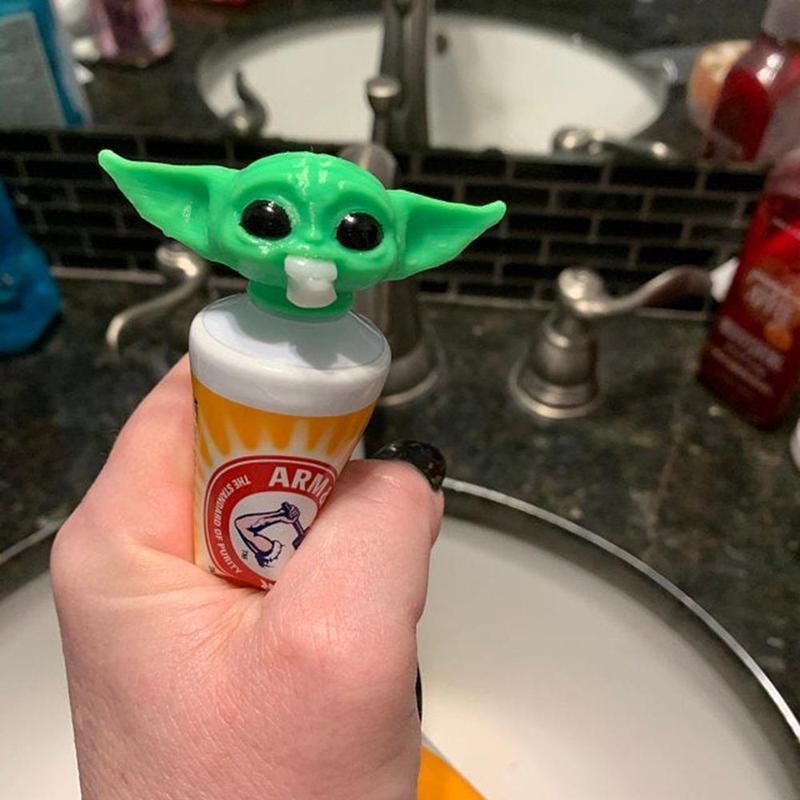 Popular Baby Yoda Toothpaste Squeezer Prank Toy