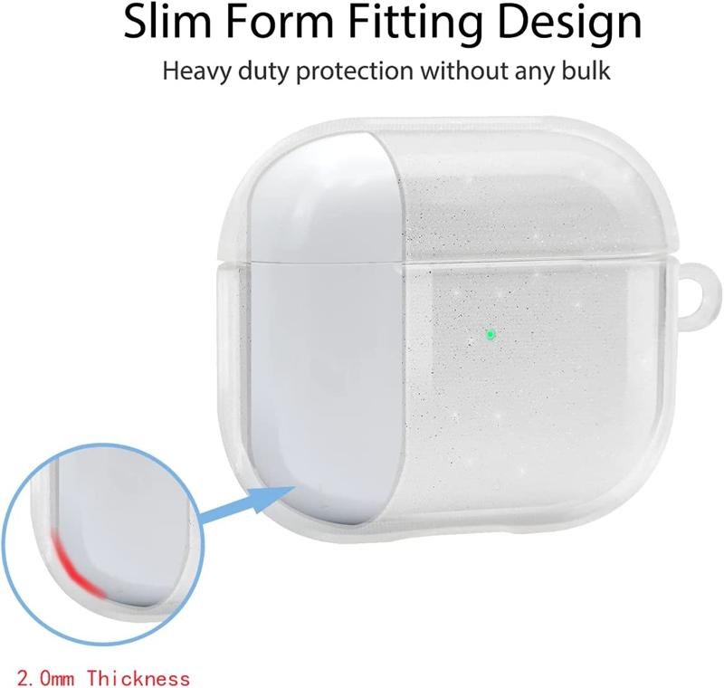 Transparent Case For Apple AirPods Pro 1 2 Earphone Soft TPU Clear Protective Cover With Cleaner Kit Keychain For Air Pods 3 2 1