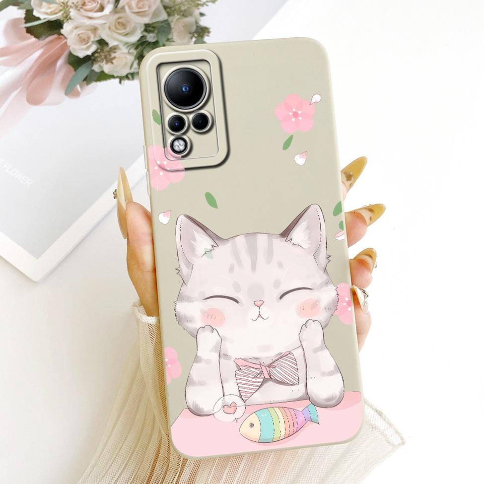 Casing For Infinix Note 11 Cover Fashion Cartoon Cute Funny Painted Silicone Phone Case For Infinix Note11 X663 X663B
