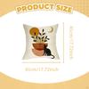 4x Cat Pillow Cover Cushion Sofa Decor Super Soft 45cm Slipcover Pillowcase for Cafe